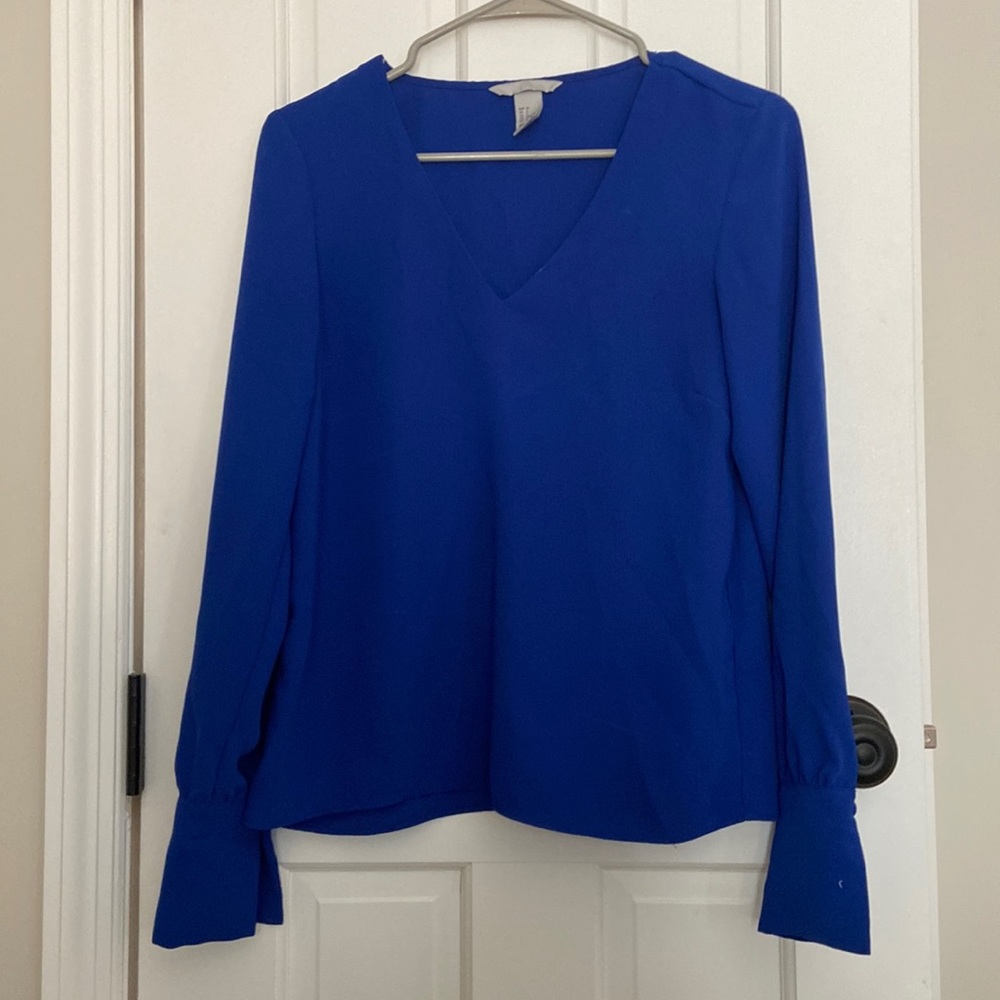 Beautiful blue H&M blouse